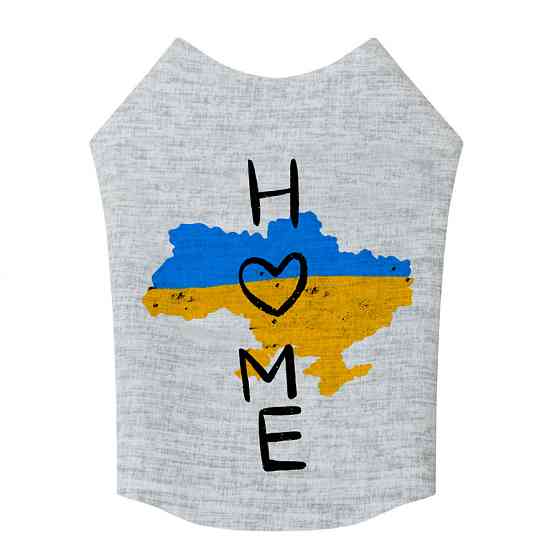 Майка для собак WAUDOG Clothes малюнок "Дом", S30, B 54-60 см, С 33-38 см Вінниця