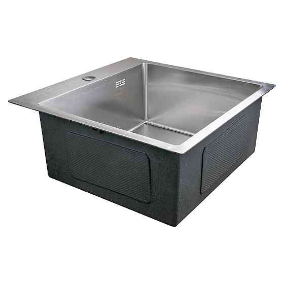 Кухонная мойка с нержавеющей стали Kroner KRP Gebürstet - 5050HM (3/1 мм) Киев