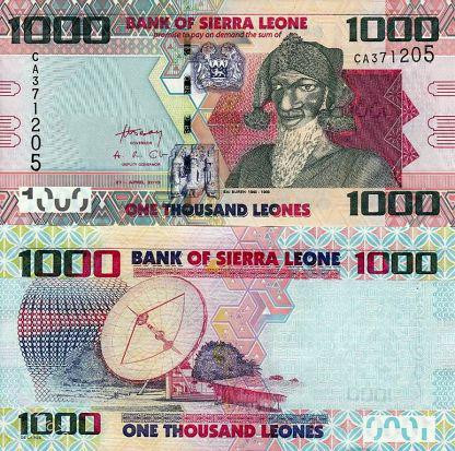 Сьерра Леоне 1000 leones 2013 Pick 30 UNC Полтава - изображение 1