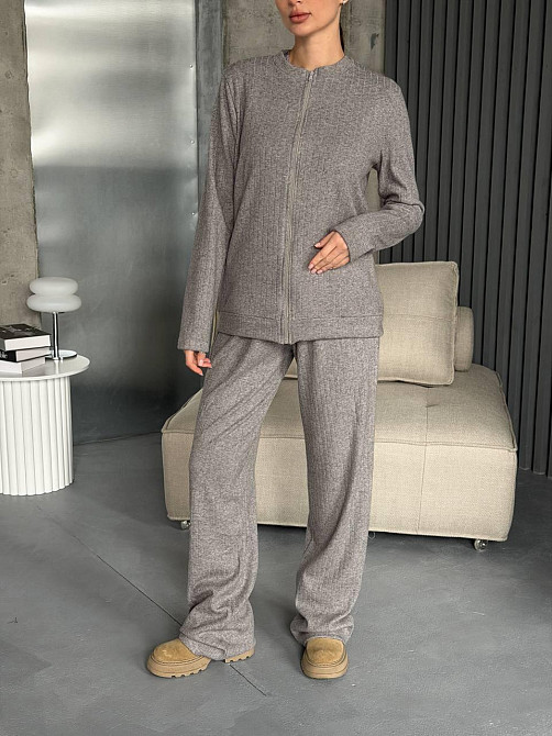 Женский повседневный костюм тройка из трикотажа Одесса - изображение 9