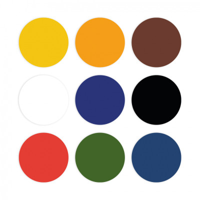 Гуашевые краски Yes Orange Line 9 кольорів по 20 мл (230431) Винница - изображение 5