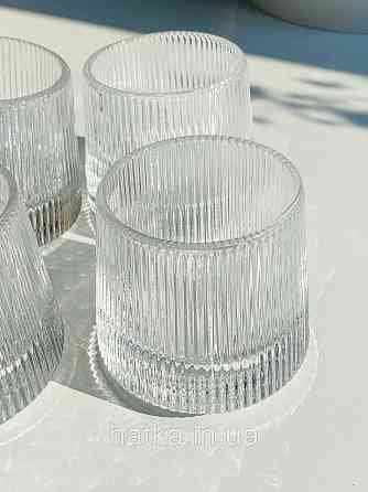 Набір склянок OLens "Ланцелот" 170 мл 6 шт 7х7,5 см товсте скло для дому та ресторанів 102-308 Київ