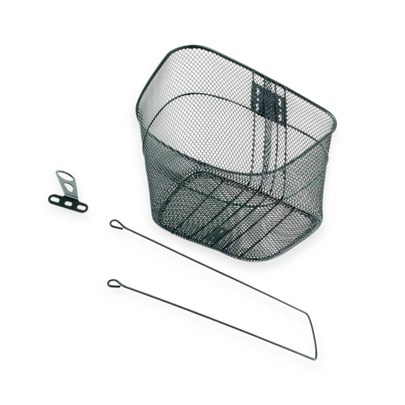 Велокорзина передняя черная 004 (с креплением) 28 Мукачево - изображение 1