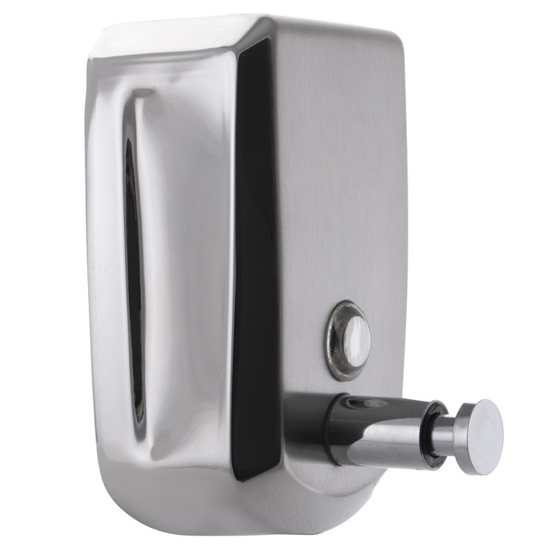 Настенный дозатор для жидкого мыла Zerix LR404 (ZX2716) - удобное решение для ванной Харьков - изображение 4