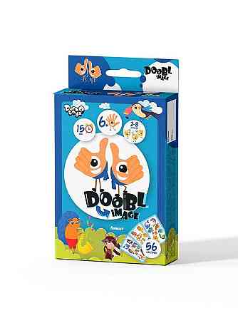 Настільна гра "Doobl image mini: Animals" рус Данкоттоз Київ