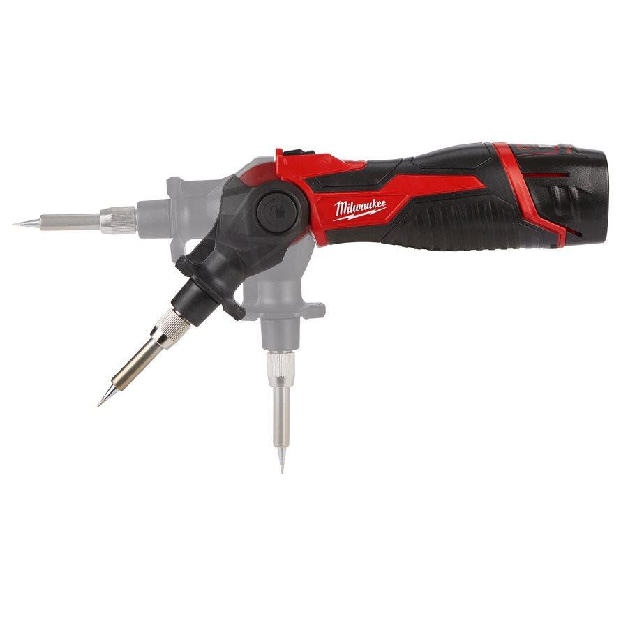 Акумуляторний паяльник MILWAUKEE M12 SI-201C 4933459761 (+1 акумулятори, зарядний пристрій, кейс) Одеса - фото 4