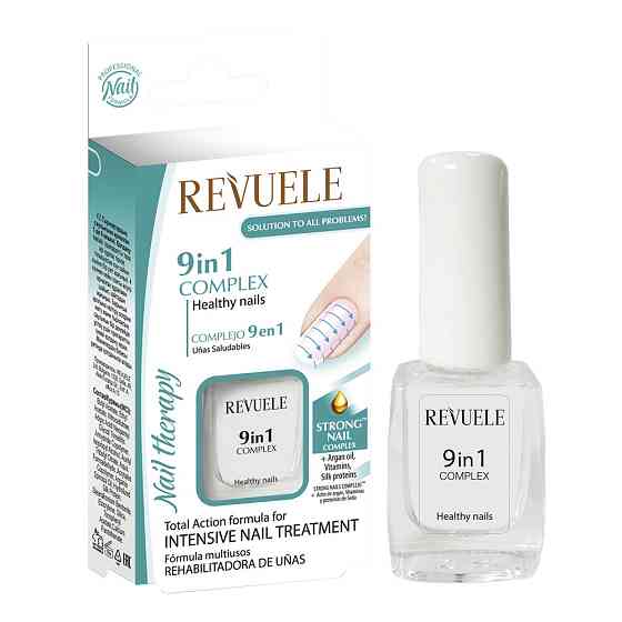 Комплекс 9 в 1 Здорові нігті NAIL THERAPY Revuele 10 мл Вінниця