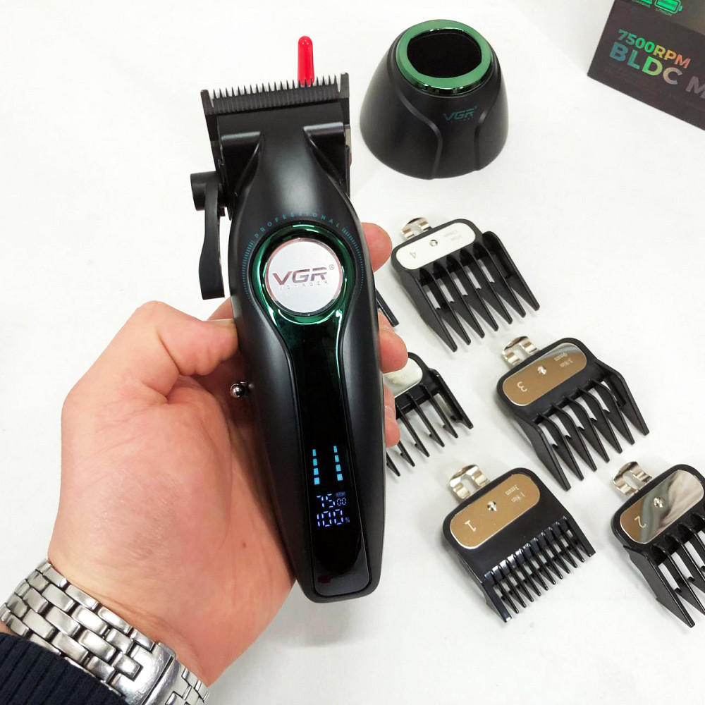 Машинка-тример 3 в 1 для стрижки волосся, Тример для самостійної стрижки волосся Тример скронь EP-64 Івано-Франківськ - фото 1