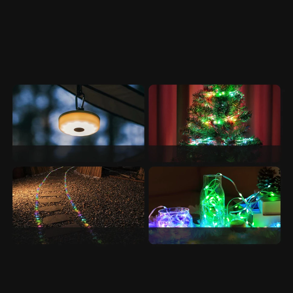 Фонарь-гирлянда NexTool Milky Way RGB 7м (NE20247) Винница - изображение 10