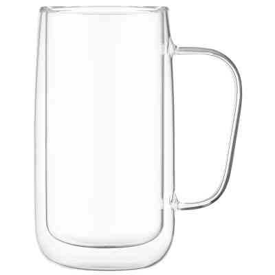 Набор чашек Ardesto BHR 400 мл 2 шт прозорий (AR2640BHR) Винница