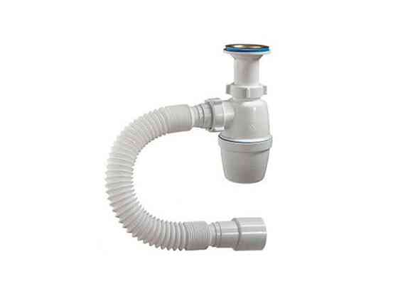 Сифон 1 1/2 40 с гибкой трубой А - 40029 ТМ Waterstal Solmir Киев