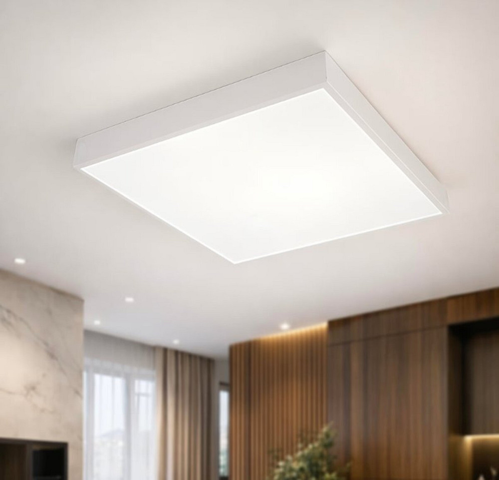 Люстра стельова світлодіодна для спальні та вітальні VALESO GLD-23415 Ø400 40W з пультом біла Коломия - фото 8