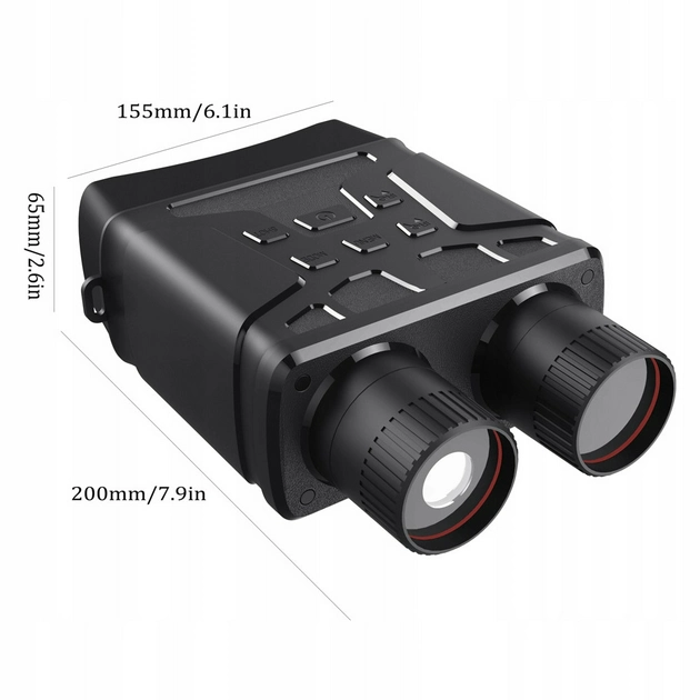 Цифровий прилад (бінокль) нічного бачення R6 10Мп (до 300м у темряві) Вінниця - фото 9