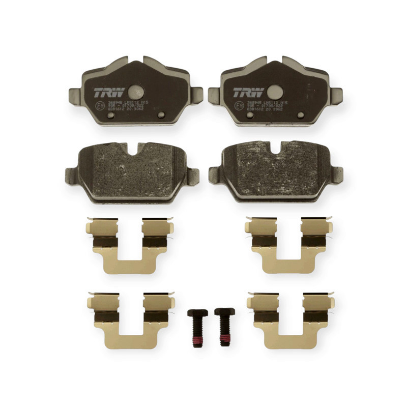 Колодки задние BMW 1 (E81, E87), 3 (E90, E92) 04- (TRW) тормозные Мукачево - изображение 1
