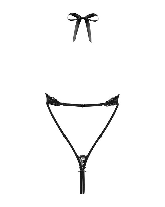 Боді - Obsessive 830-TED-1 Body Black - S/M Sex Aura Київ - фото 3