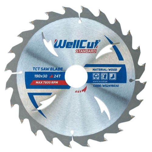 Диск пиляльний d190мм*30мм 24T WellCut NovoAbrasive Житомир - фото 1