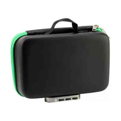 Пенал Cool For School на замке 1 отделение Черный (QT-5687-Black) Винница