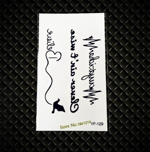 Тимчасове тату 10*6см Київ - фото 1