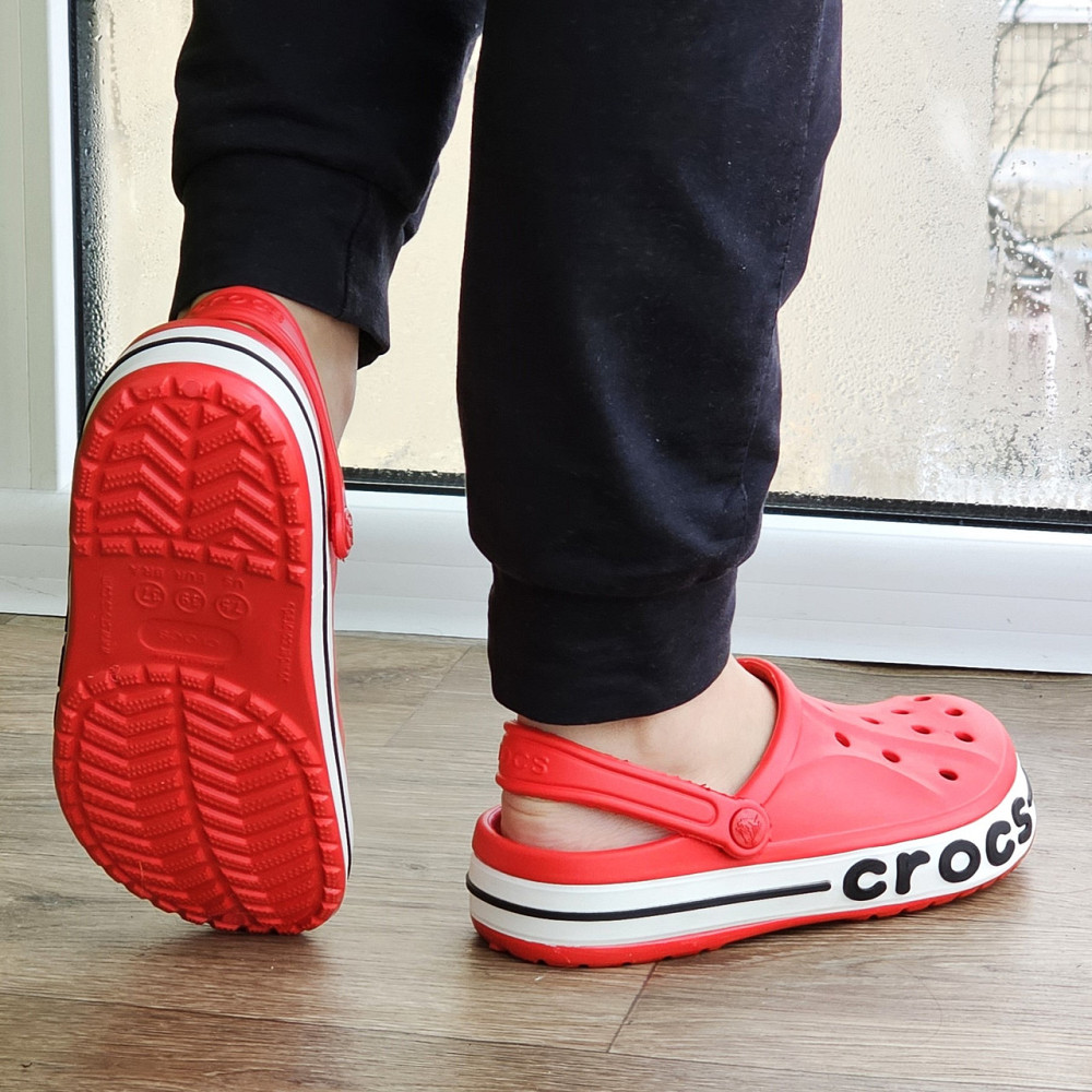 Жіночі Крокси Червоні капці CROCS Шльопанці (розміри: 34,35,36,38) Дніпро - фото 2