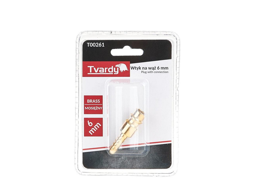 Швидкороз'ємне з'єднання латунне "Tvardy": кінцівка Зовнішня / Штуцер  6мм Киев - изображение 3