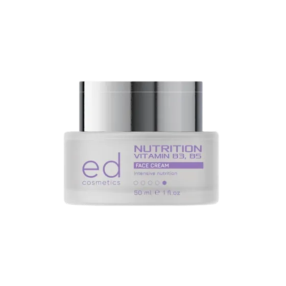 Крем для лица с витаминами B3, B6 NUTRITION VITAMIN B3, B5 FACE CREAM ED Cosmetics, 50 мл Днепр