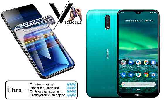Полиуретановая пленка Ultra для Nokia 2.3 – минимальная толщина, максимальная защита! Киев