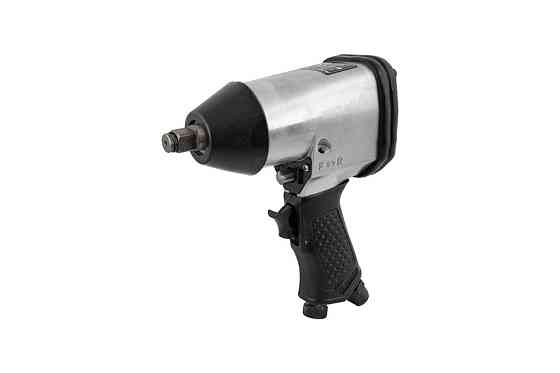 Гайковерт ударний пневматичний WERTVOLL 1/2" 7000 об/хв 215 л/хв 6.3 bar 340 Нм реверс TPR покриття корпусу кейс з насадками PN-2011 Коломыя