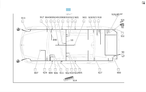 Mercedes-Benz  A0009820512 Розподільник потенціалів CAN E-class W212 E-class S212 CLS C218 CLS Shooting Brake X218 Sprinter W907 Одесса