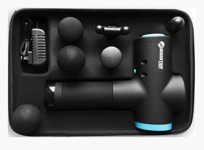 Перкусійний масажний пістолет Booster М2 Масажер тригерних точок 2500 мАч Massage Gun Вінниця - фото 9