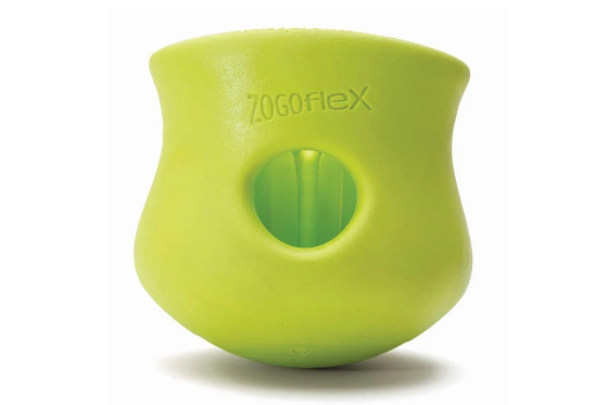 Іграшка головоломка для собак із схованкою для ласощів West Paw Toppl Treat Toy Large (Вест Пав Топпі) Дуже великий 12 см, Зелений Запоріжжя
