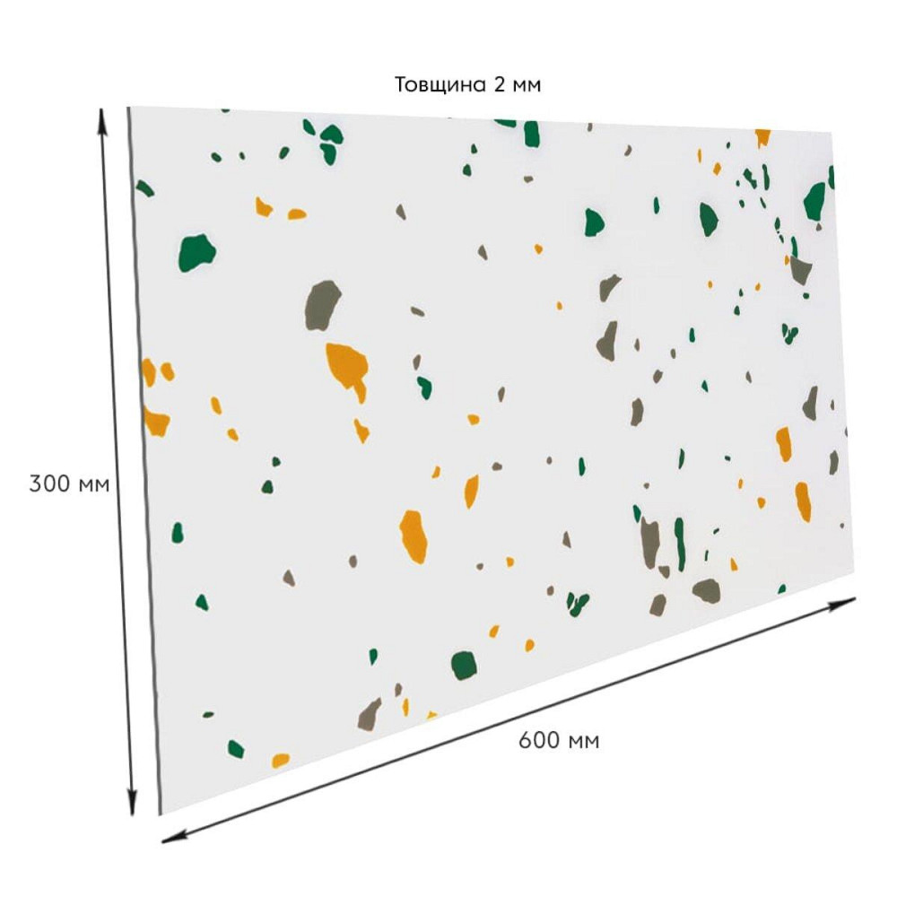 Самоклеящаяся стеновая PET плитка 600х300х2мм SW-00001676 Днепр - изображение 3