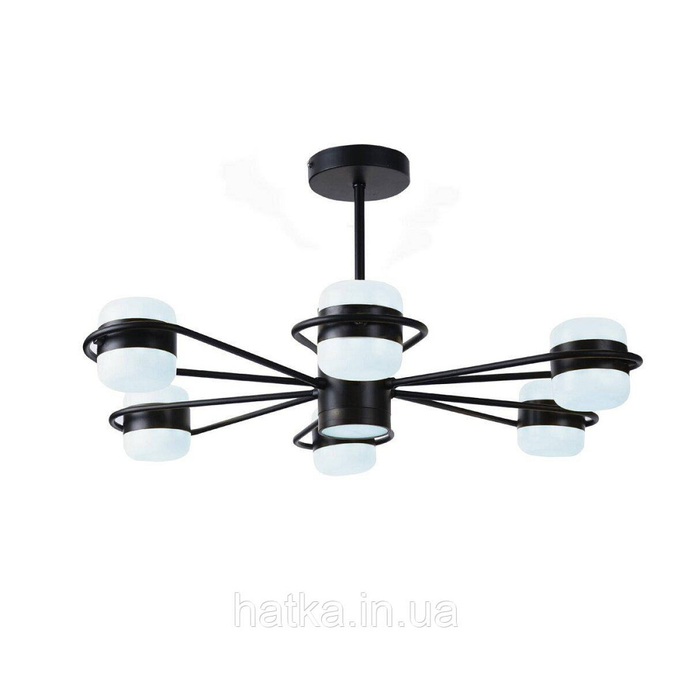 Люстра світлодіодна акрилова Sirius B N4557/6 BK Київ - фото 5