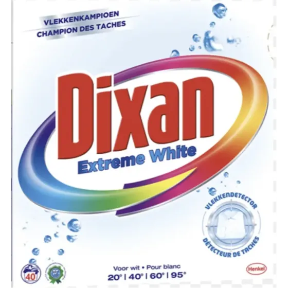 Пральний порошок Dixan Extreme White 2,6 кг 40 прань Львів