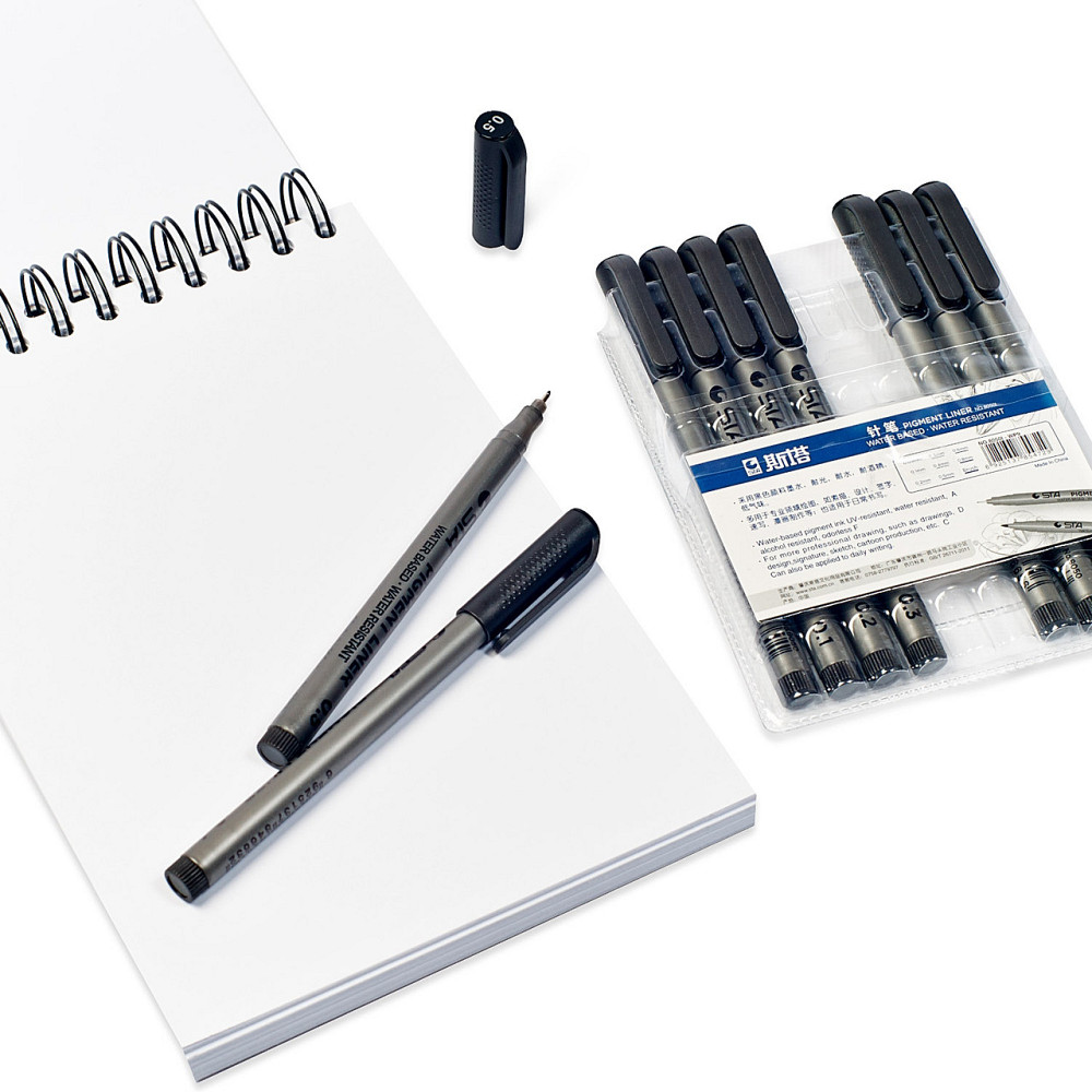 Акварельний папір для скетчинга і малювання А3 250 г\м2 для 30 аркушів, альбом на спіралі (54875487) Кам'янець-Подільський - фото 6