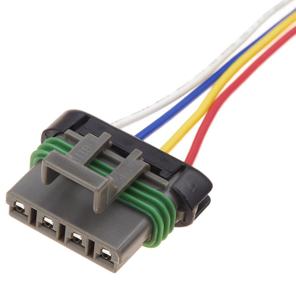 Роз'єм конектор с проводом, 4-кон., 12129565, APTIV (Delphi) Америка, Корея, Buick, Cadillac, Chevrolet, Daewoo, GMC, Isuzu 47784 Київ - фото 1