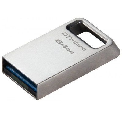 USB флеш накопитель Kingston 64GB DataTraveler Micro USB 3.2 (DTMC3G2/64GB) Винница - изображение 2