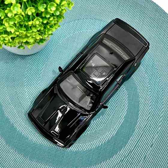 Машинка металева Авто Експерт Chevrolet Camaro 1:24 відчиняються двері капот багажник світло/звук Чорна (GT-12099) Чернігів