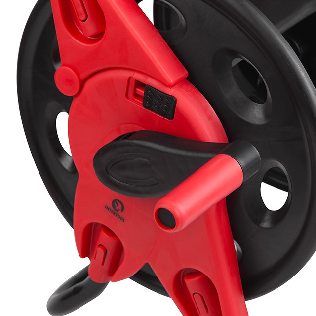 Котушка для шланга 1/2", 45 м, матеріали: PP, ABS, сталь INTERTOOL GE-3005 Київ - фото 17
