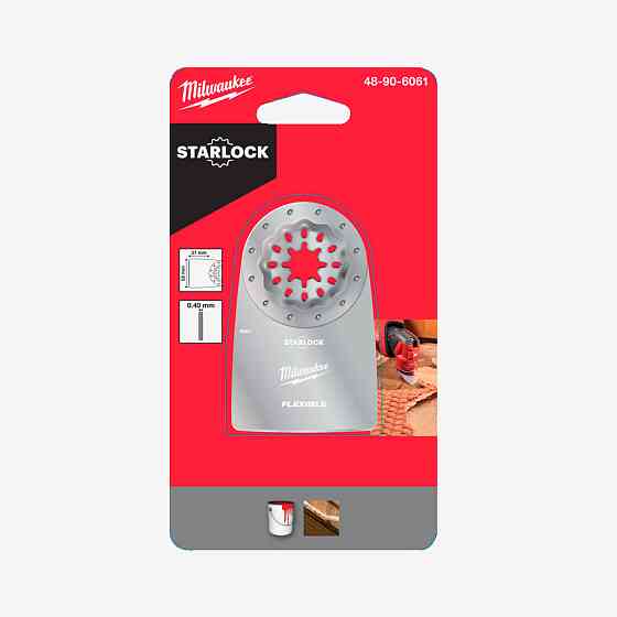Гибкий скребок STARLOCK MILWAUKEE, 52x37мм Одесса