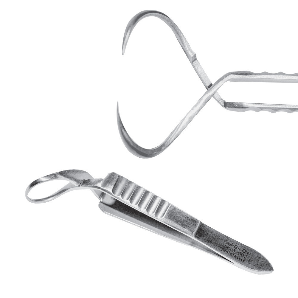 Зажим для операционного белья Jones 9 cм, J-18-002 Днепр - изображение 1