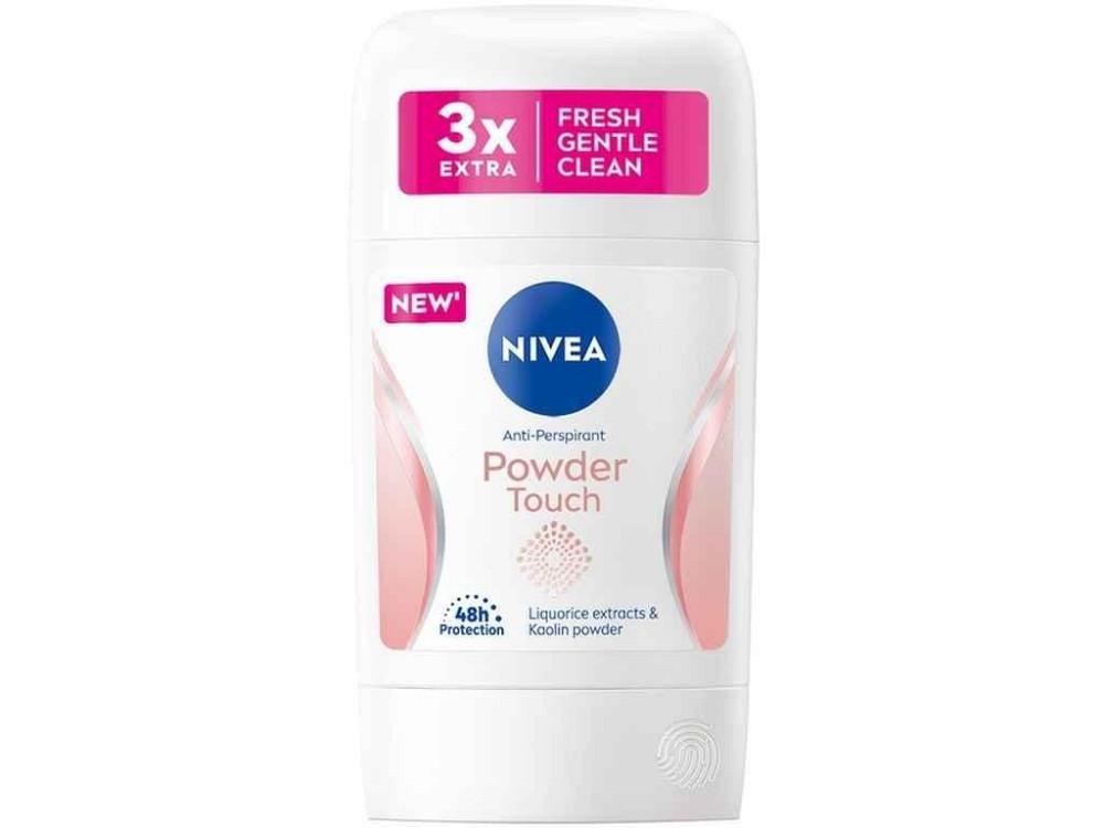 Дезодорант-антиперспірант 50г (стік) (Ефект пудри) ТМ NIVEA Київ - фото 1