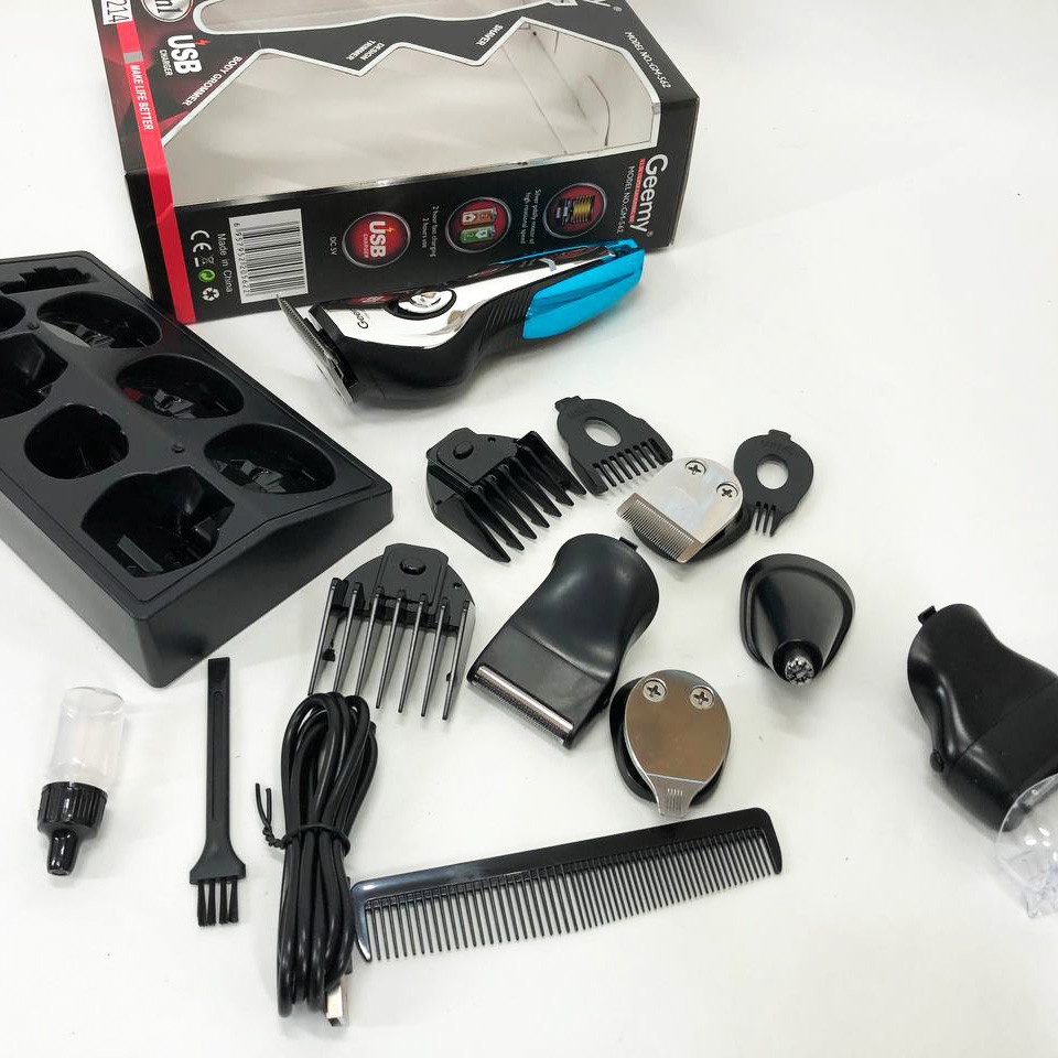 Электрическая машинка с насадкой для бороды Хорошие машинки для стрижки волос дома DX-44 Львов - изображение 20