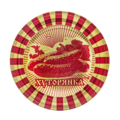 Кришка для банки Хуторянка закаточна 50 шт Вінниця - фото 7