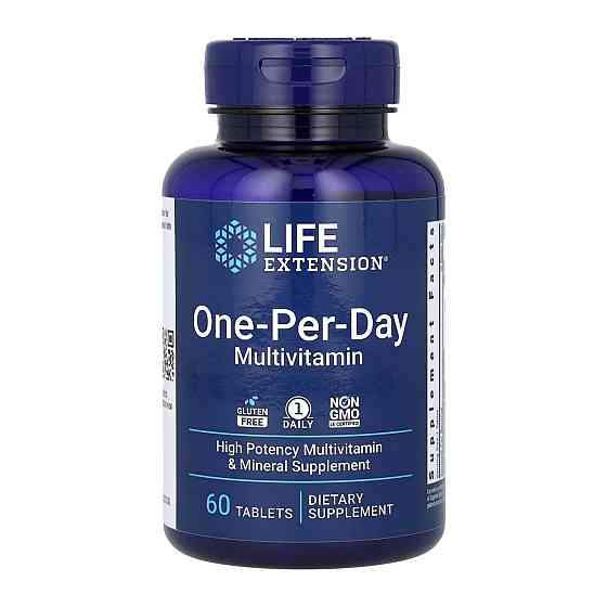 Мультивитаминный комплекс Life Extension One Per Day Multivitamin 60 tabs Киев