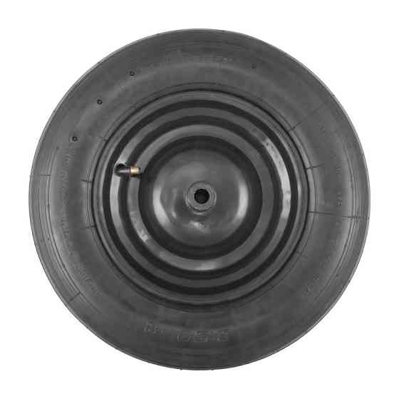 MASTERTOOL Колесо пневматичне з камерою MASTERTOOL PN 3.5х8 Ø 37 см металевий диск підшипник 79 Коломия