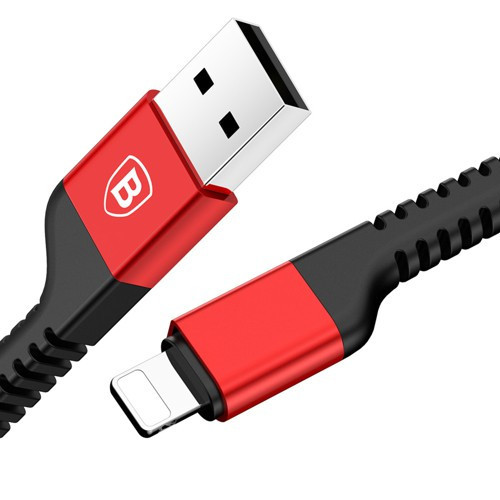 Кабель BASEUS Anti-break Lightning Cable 1.5M красный Киев - изображение 4