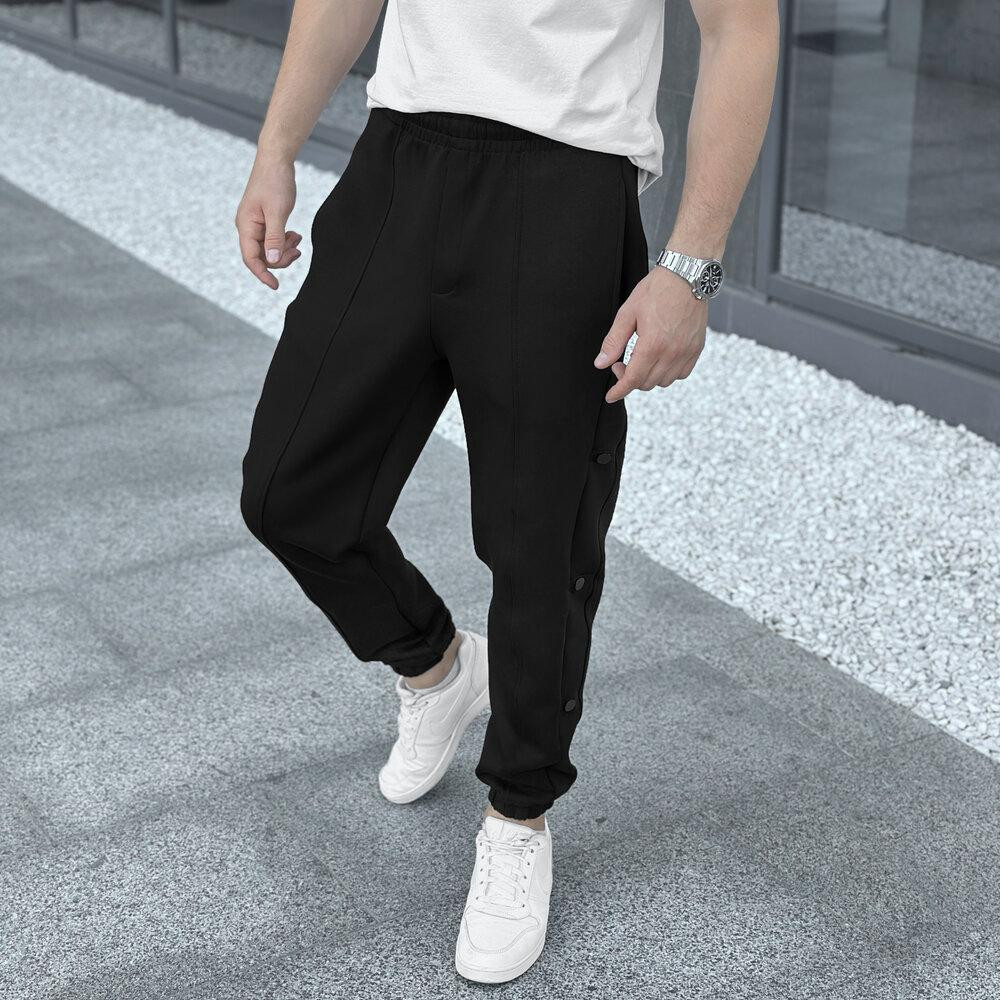 Чоловічі чорні джогери Pobedov Flex Київ - фото 1