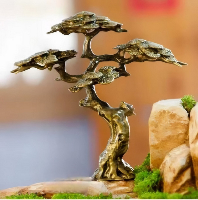 Фигурка миниатюрная из бронзы Дерево Киев - изображение 1