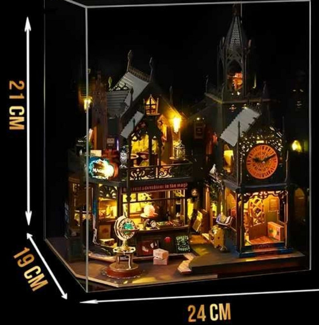 3D Румбокс Гарри Поттер с музыкой и светом конструктор своими руками. Харьков - изображение 1