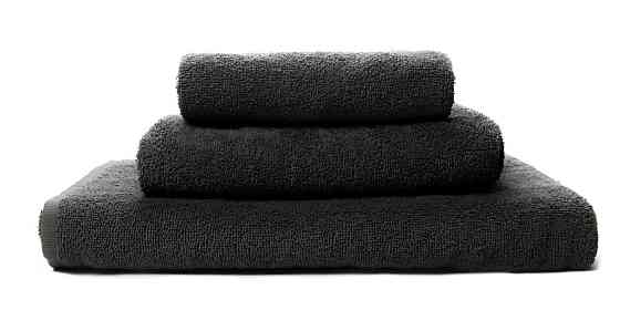 Рушник однотонний Ideal Textile 70х140 см 400 г/м2 графітовий (56860927) Чернівці
